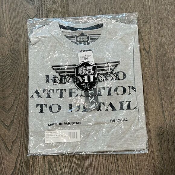 NWT 65 MCMLXV Men's Refined Attention To Detail Graphic T-Shirt Size M - Picture 3 of 8